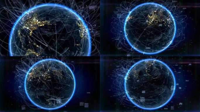 全球通讯数字化时代网络世界智能技术