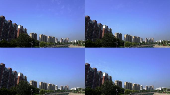 4K北京通惠河社区美好生活