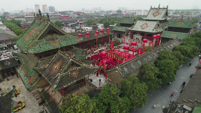 社旗山陕会馆航拍