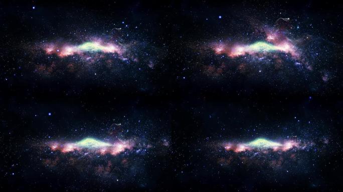 【4K宇宙】唯美星云璀璨银河太空虚拟探索