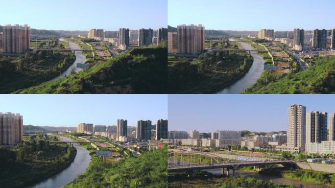 陕西城市发展中西部小县城经渭水利关中水利