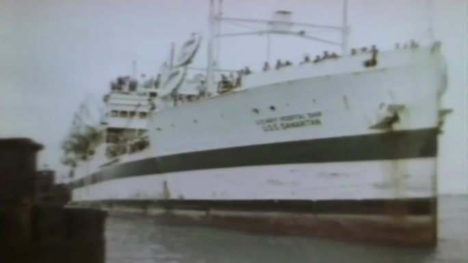 50年代红十字救生船