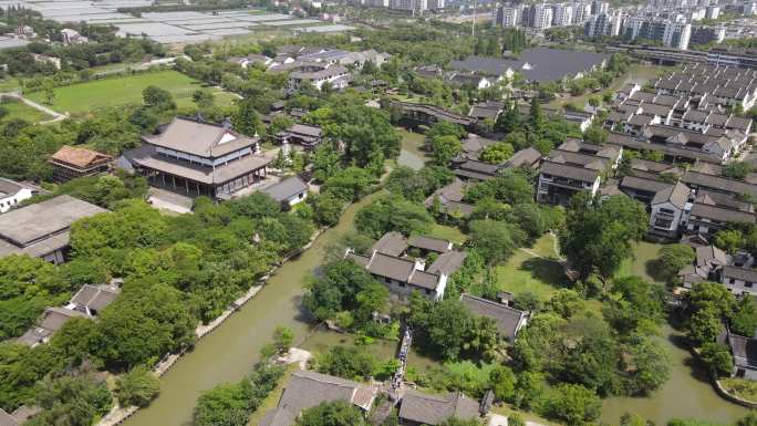 嘉兴南湖区梅花洲景区4k