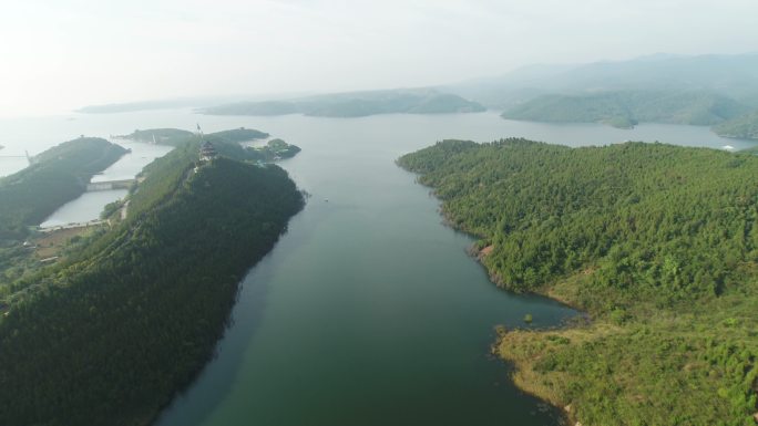 淅川丹江水库航拍