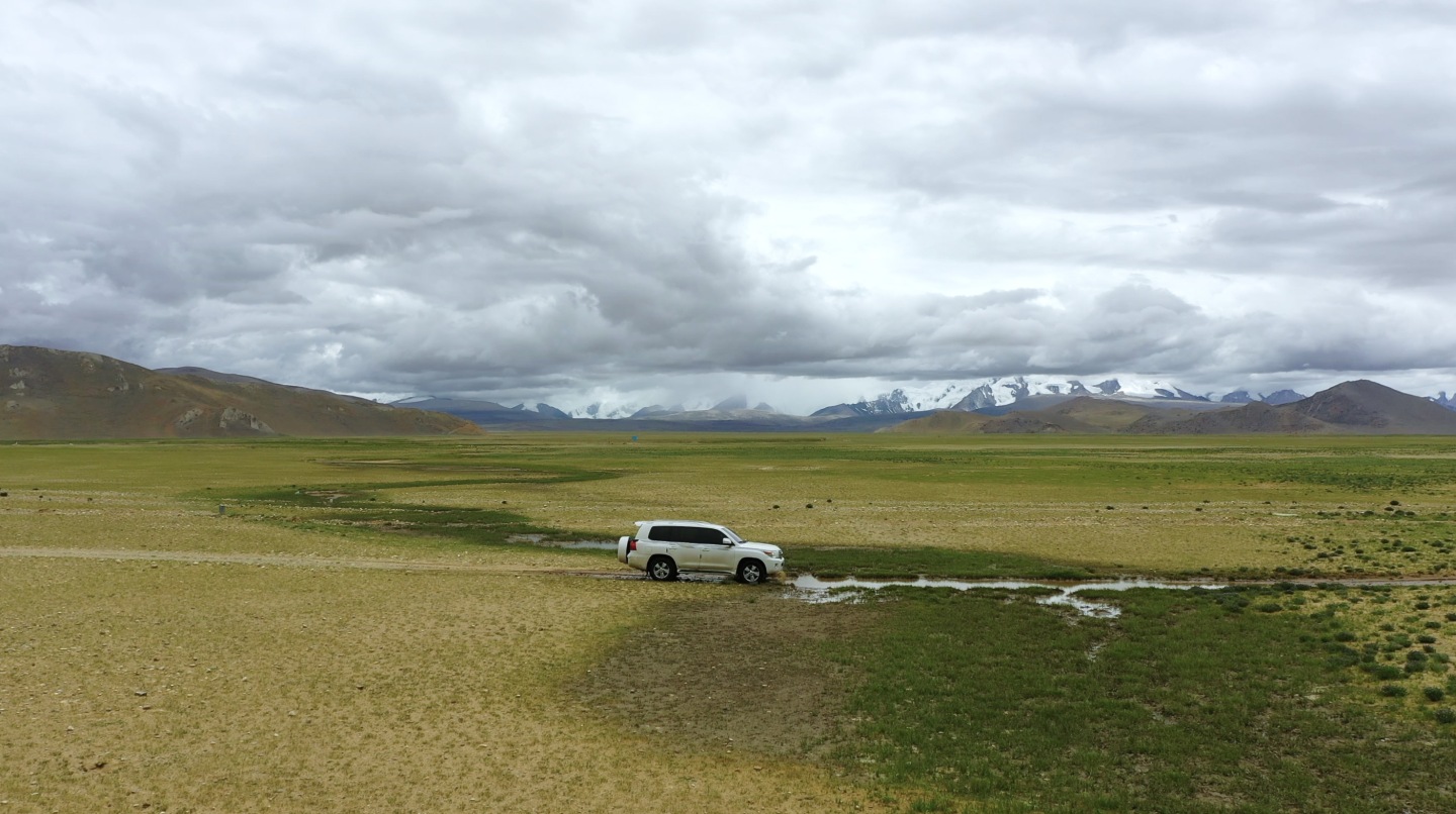 西藏自驾穿越草地