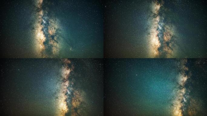 天文改机真实反映红外发射星云的银河