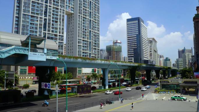 厦门市快速公交BRT延时摄影