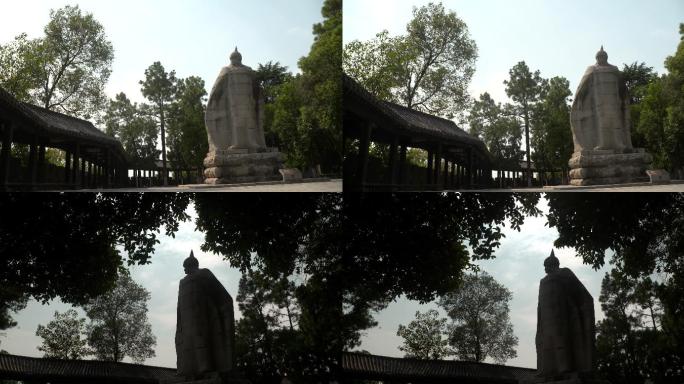 湖北省咸宁市赤壁古战场周瑜石雕像49