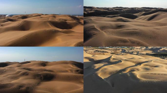 沙漠黄沙4K素材