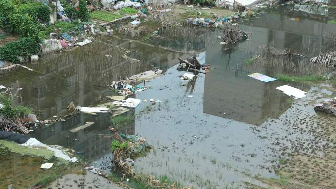 污水横流 环境污染