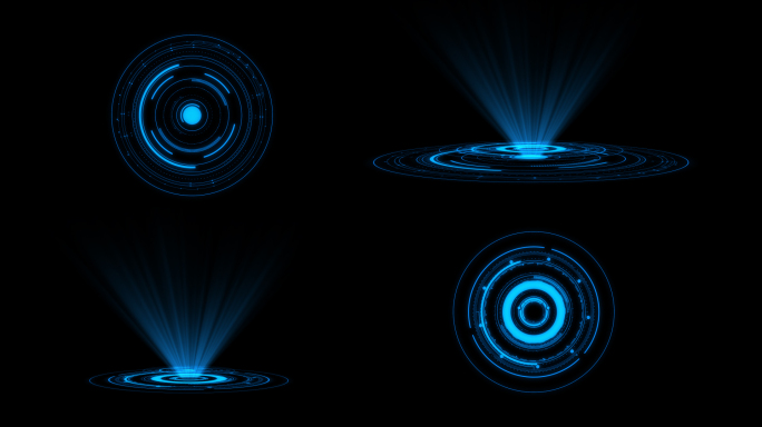 4款科技圆环素材