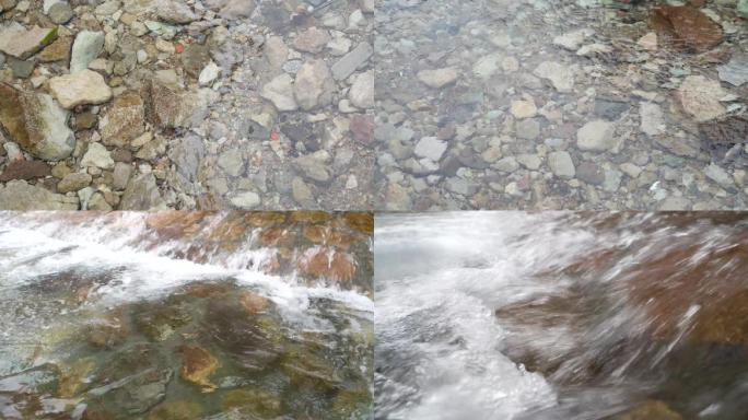 小溪 溪水 清澈 溪水 湍急 避暑 环保