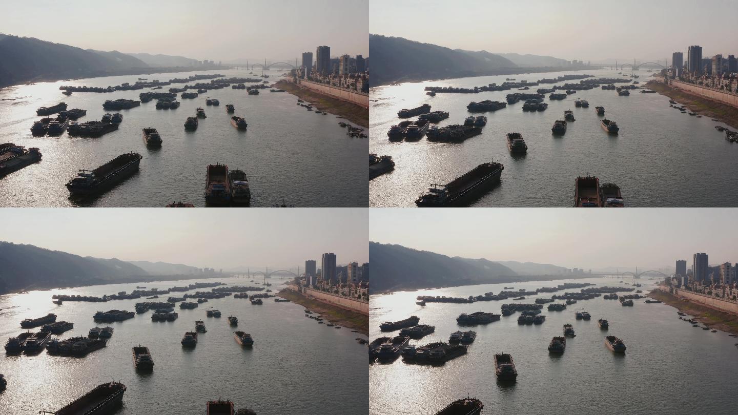 广西梧州西江4K航拍