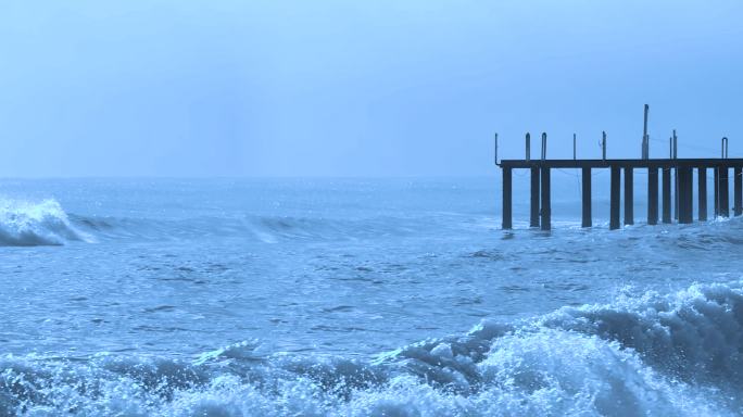 海边光影