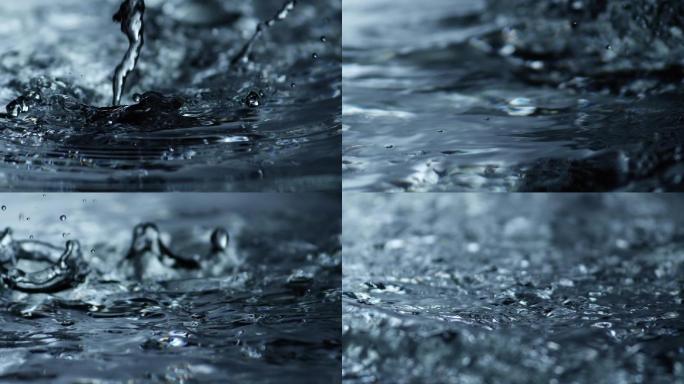 水 水滴 波纹 涟漪 视频 素材