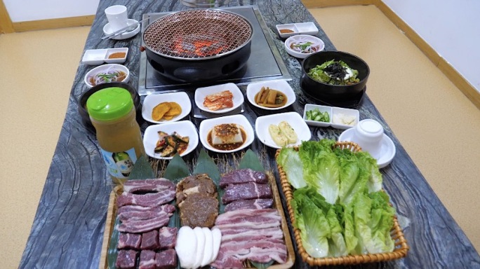 韩国料理烤肉