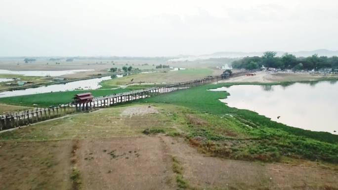 缅甸乌本桥
