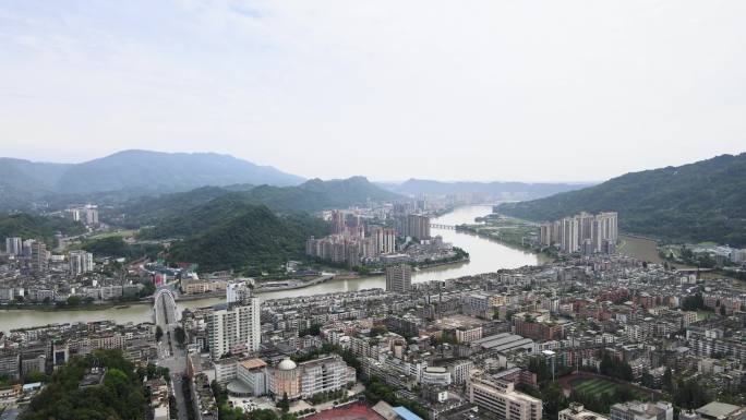 雅安市雨城区航拍