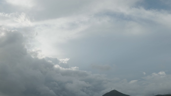 雨云4359天空动态乌云滚动延时