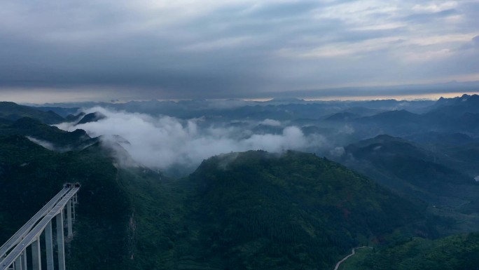 贵州大山延时摄影