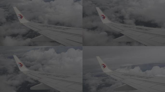 飞机 飞机空中 飞行拍摄 飞机窗外 实拍