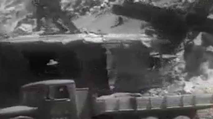 50年代三门峡大坝建设