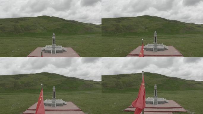 果洛和平解放纪念碑 红色旅游
