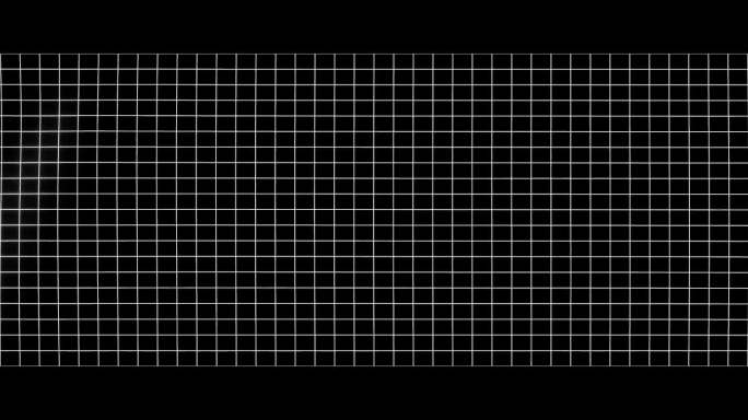 裸眼3D动态网格碰撞线条