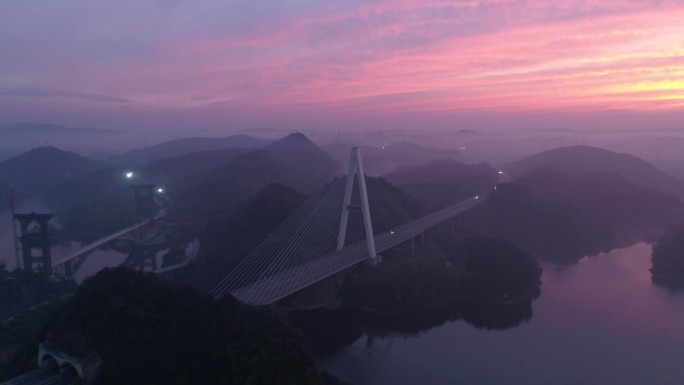 贵州红枫湖大桥 4K