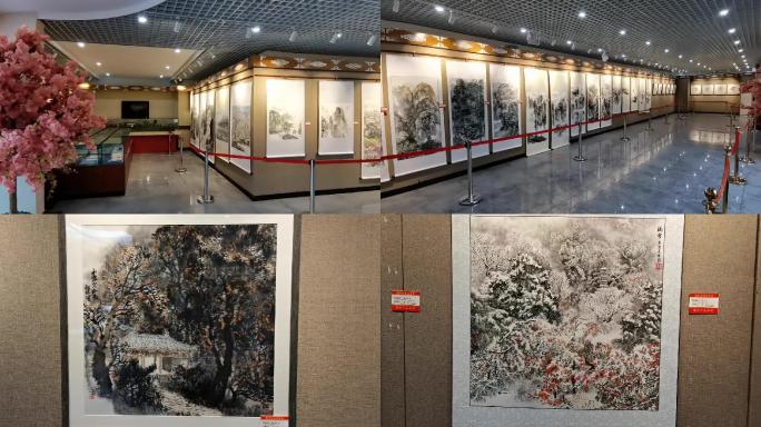 公园画展-喜迎国庆