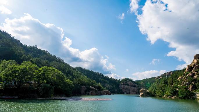 青岛 崂山北九水 三水水库