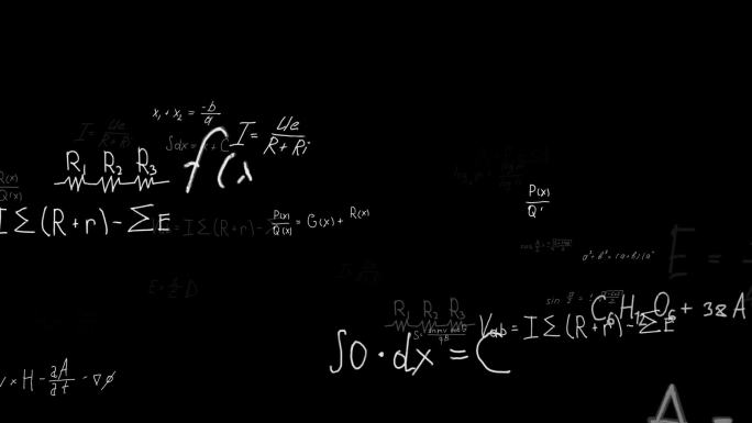【透明通道】循环数学公式-01