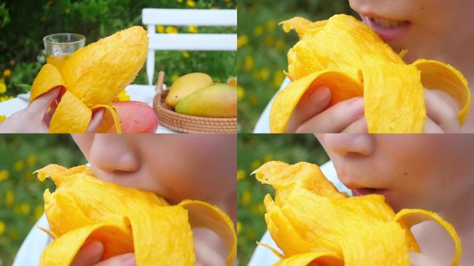 吃芒果