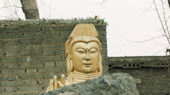 佛教寺庙香火神灵纪录片空镜头素材