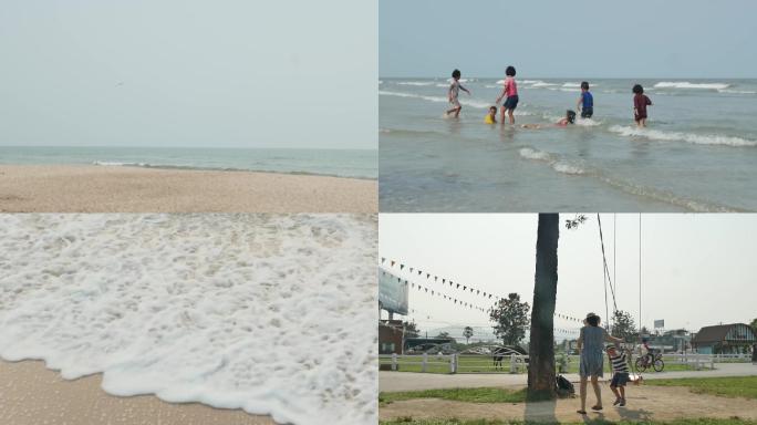 泰国空镜头 泰国人文 海边