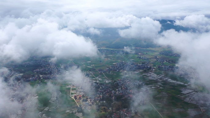 俯瞰山村