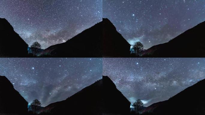 西藏银河4K延时摄影
