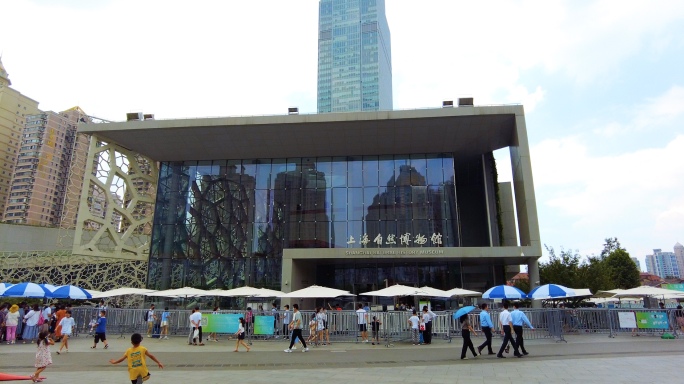 上海自然博物馆4K实拍