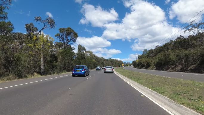 澳洲高速公路第一人称视角