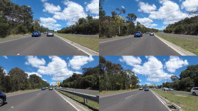 澳洲高速公路第一人称视角