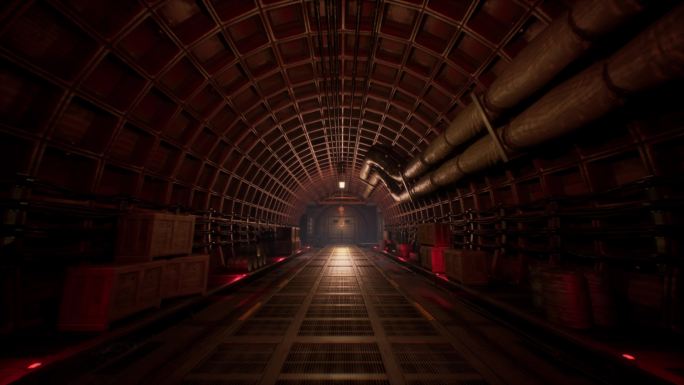 地铁工程隧道三维动画