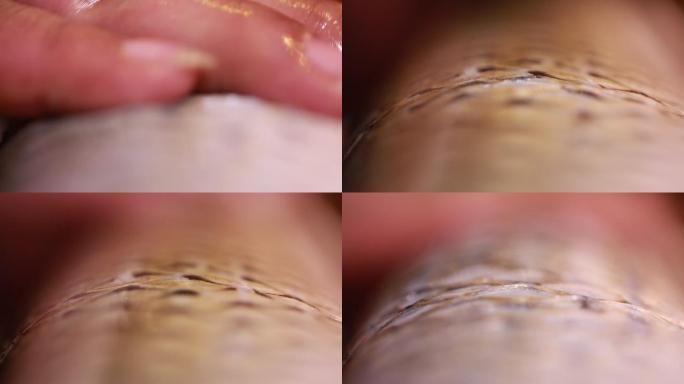 微距特写鱼皮鱼鳞 (4)