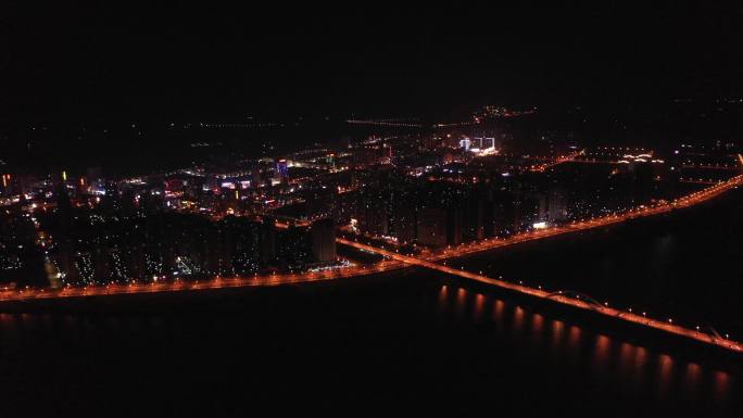 江西吉安青原区夜景