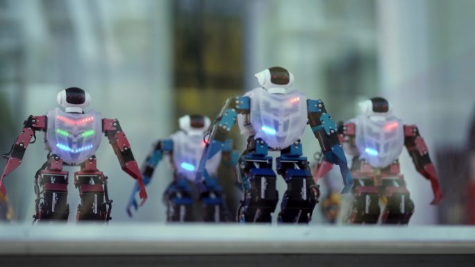 【4K】AI编程机器人跳舞
