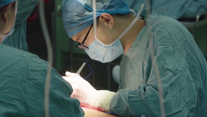医生手术室做手术抢救病人内窥镜胃镜疫情