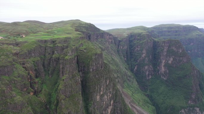 云南昭通大山包航拍