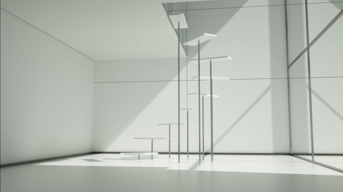 地产创意空间光影变化概念