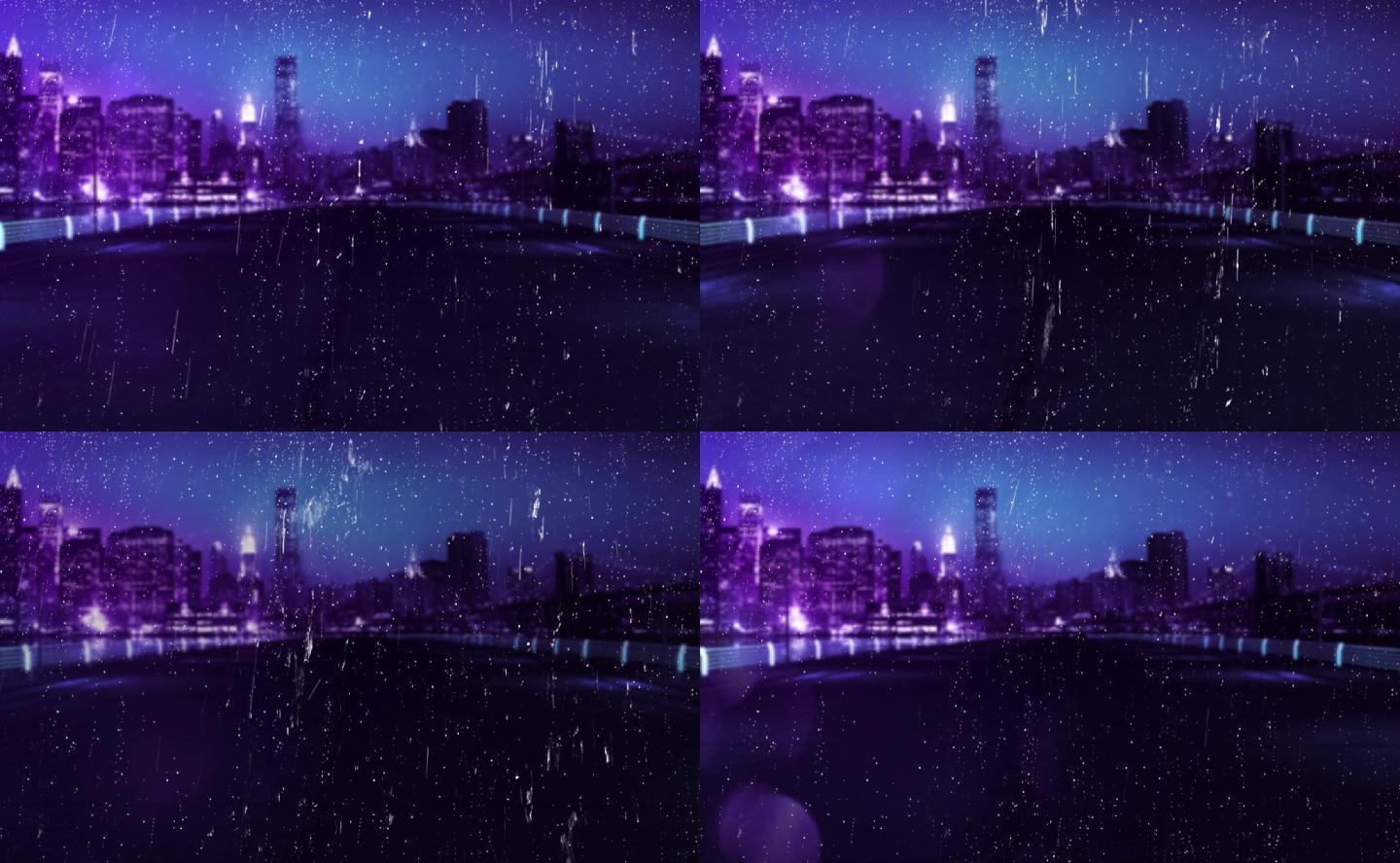 背景 雨水 城市  循环