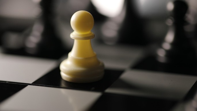 国际象棋光影明暗变化