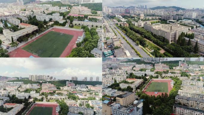 辽宁师范大学黄河路航拍